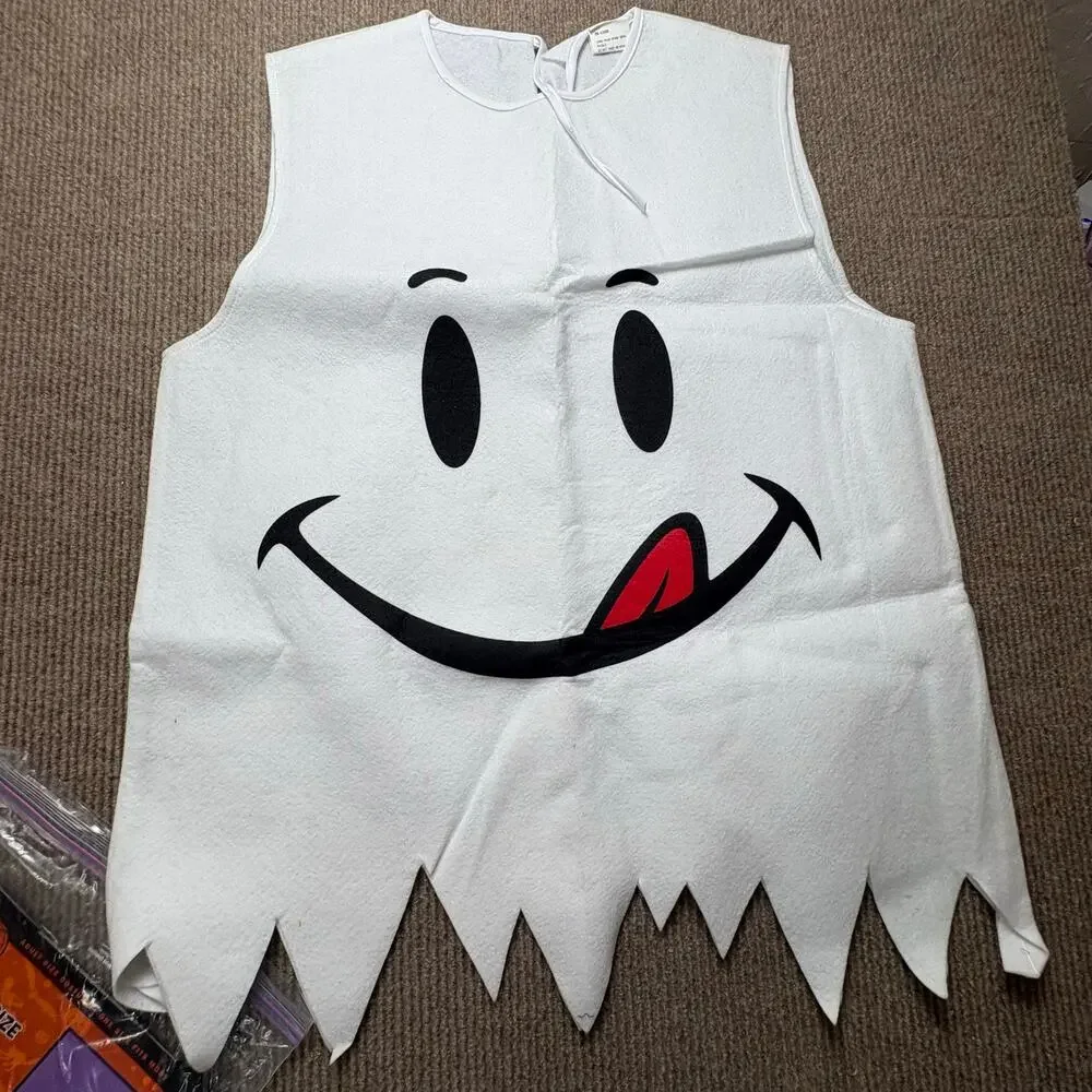 Vintage Joe Boxer Smiley Face Ghost Costume